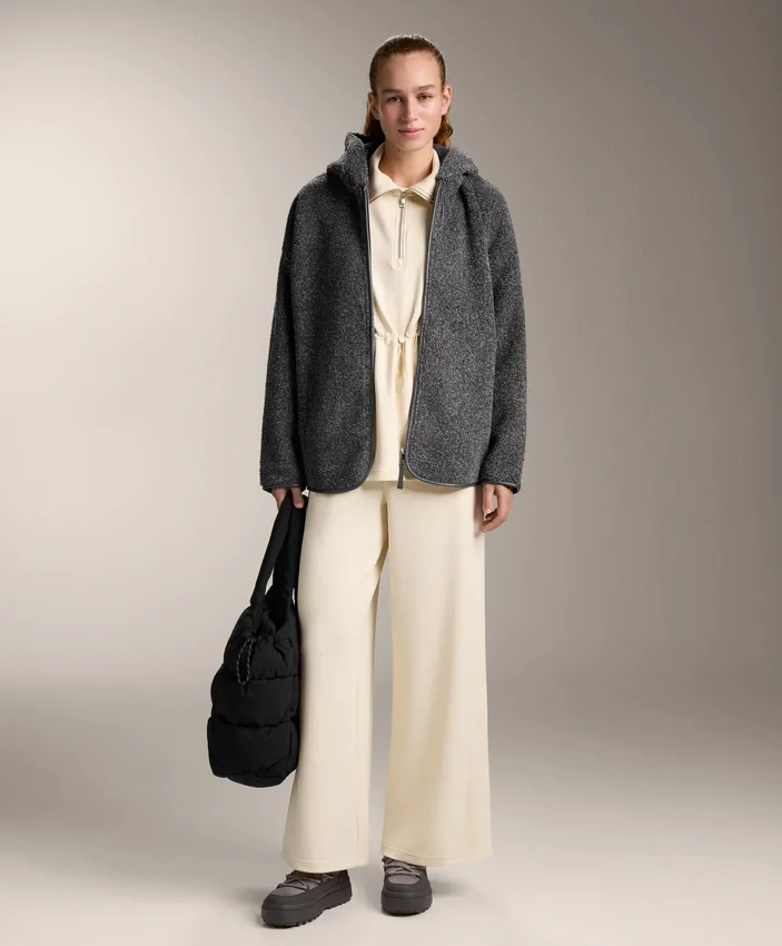 Pantalones rectos con ribete lateral y modal Soft Touch Pantalones rectos con ribete lateral y modal Soft Touch