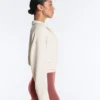 Sudadera cruzada con cuello polo y modal Soft Touch