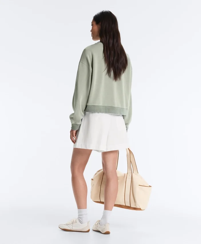 Sudadera de cuello redondo Soft Touch con modal Sudadera de cuello redondo Soft Touch con modal