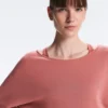 Sudadera de modal Soft Touch con cuello barco Sudadera de modal Soft Touch con cuello barco