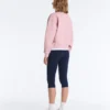 Sudadera de piqué con cuello alto y cremallera, con algodón Sudadera de piqué con cuello alto y cremallera, con algodón