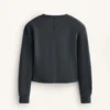 Sudadera de rayas asimétricas con modal Sudadera de rayas asimétricas con modal