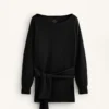 Sudadera larga de modal Soft Touch con detalle de nudo Sudadera larga de modal Soft Touch con detalle de nudo