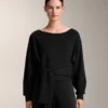 Sudadera Soft Touch anudada con modal Sudadera Soft Touch anudada con modal