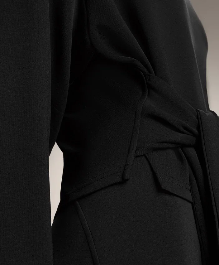 Sudadera Soft Touch anudada con modal Sudadera Soft Touch anudada con modal