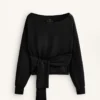 Sudadera Soft Touch anudada con modal Sudadera Soft Touch anudada con modal