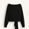 Sudadera Soft Touch anudada con modal Sudadera Soft Touch anudada con modal