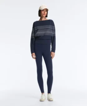 Sudadera Soft Touch con rayas marineras y modal