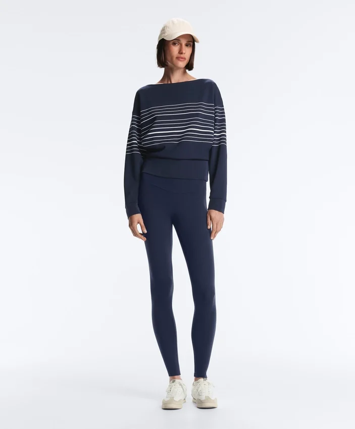 Sudadera Soft Touch con rayas marineras y modal Sudadera Soft Touch con rayas marineras y modal