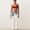 Top de bikini con textura de gofre Top de bikini con textura de gofre