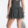 Vestido corto tipo globo Comfortlux