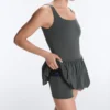 Vestido corto tipo globo Comfortlux