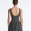 Vestido corto tipo globo Comfortlux