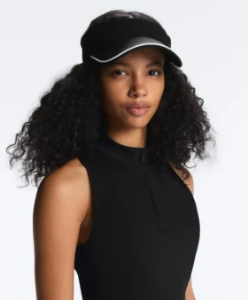 Visera deportiva con ribete